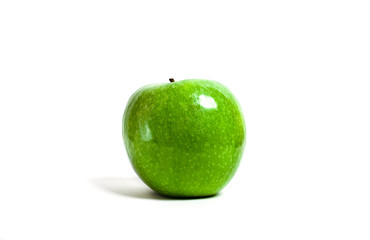 Juicy green apple