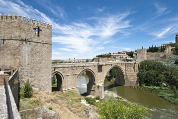 Fototapeta na wymiar Puente de San Martin