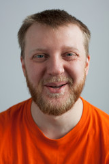Fototapeta premium Young bearded man
