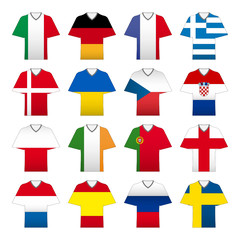 Fußballtrikots EM 2012 © wladi