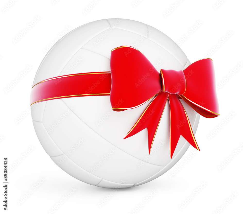 Wall mural gift volleyball ball