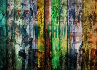 Fond planche de bois grunge - concept
