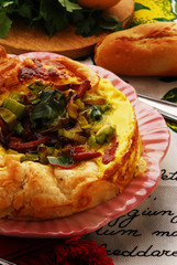 Leek pie Tortino di porri