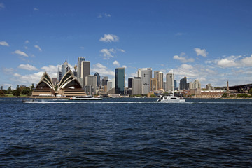 Sydney harbour and downtown, Australia