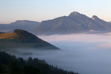 Mist in mountain - Slovakia