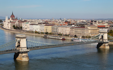 Obraz premium Budapest - panorama from castle