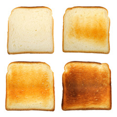 Set of toast