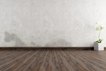 empty grunge interior