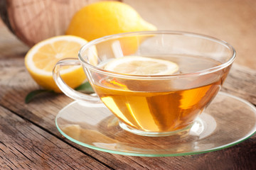 Lemon fruit tea