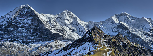 Eiger, Monch and Jungfrau