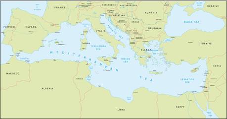 Fototapeta na wymiar Morze Śródziemne