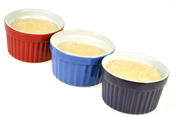 Les ramequins de riz au lait