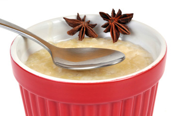 Riz au lait et badiane