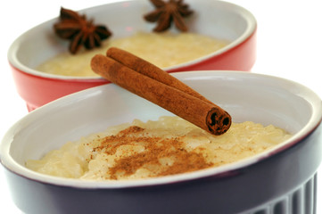 Badiane, cannelle et riz au lait