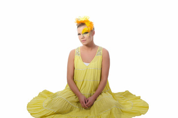 Fototapeta premium Easter girl