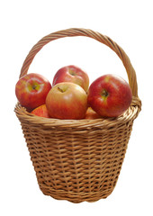 apples in a basket