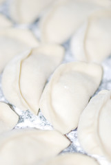 Fototapeta na wymiar chinese dumpling close up