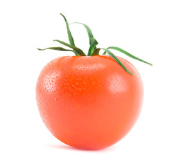 Fresh tomato isolated on a white background
