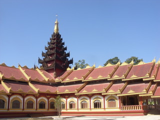 Phra Jow La Keng Buddhist temple, Tachileik, Myanmar