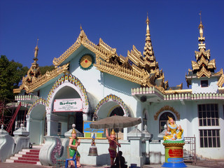Phra Jow Yok Kow Buddhist temple, Tachileik, Myanmar