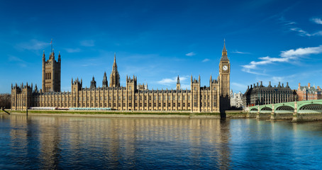 Fototapeta na wymiar Big Ben Londyn Anglia
