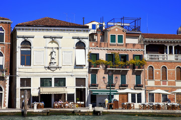 italie,venise : dorsoduro, zattere