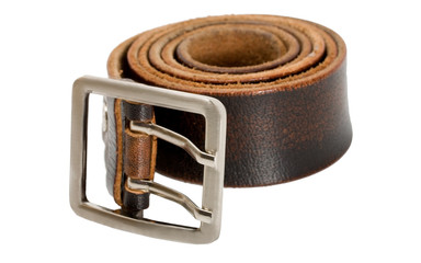 Leather belt