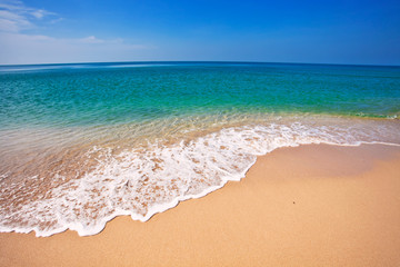 Exotic tropical beach.