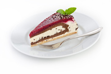 Chocolate cherry cake.