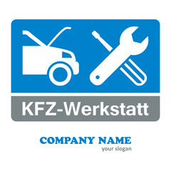 KFZ-Werkstatt - Firmenlogo
