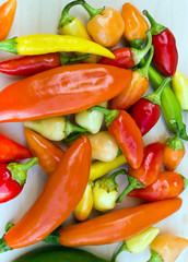 Organic peppers