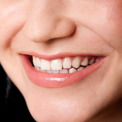 Beautiful teeth in a perfect smile