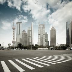 the century avenue in shanghai