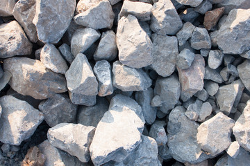 The gravel.
