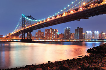 Fototapeta premium Manhattan Bridge