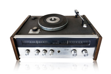 Fototapeta premium Vintage record player