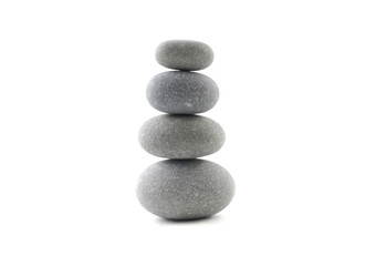 Fototapeta na wymiar Balance. A construction from a pebble.