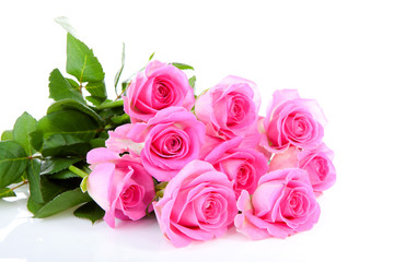 Bouquet of pink roses