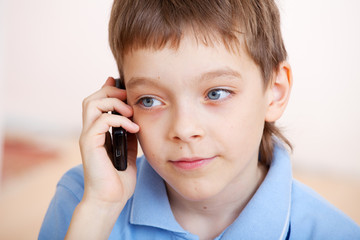 Boy, talking on the phone