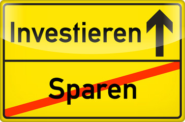 Investieren statt Sparen