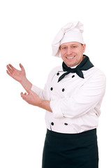 smiling chef