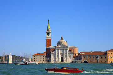 Fototapeta na wymiar iitalie, venise: San Giorgio Maggiore