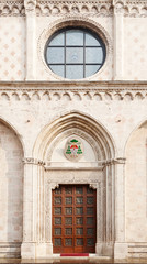 Frontdoor of Vicenza's cathedral