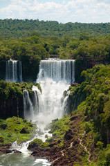 Fototapeta na wymiar Wodospady Iguazu Argentyna
