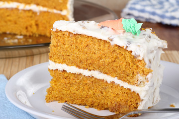 Slice of Carrrot Cake