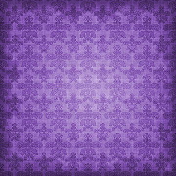 Shaded Purple Damask Background