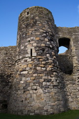 Naklejka premium Beaumaris castle in Anglesey north Wales