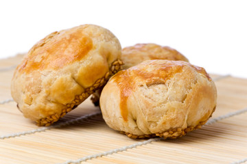 Daikon Radish and Ham Cakes