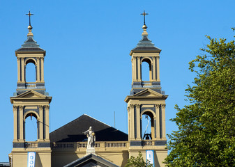 Fototapeta na wymiar Top of a Church