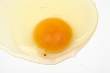 a raw egg